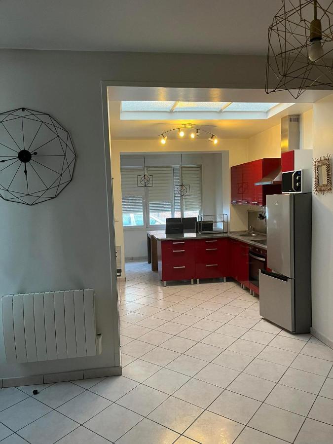 La Brique Rouge - Maison 66 M2 Avec 2 Chambres Lille Dış mekan fotoğraf